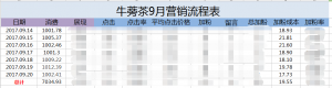 竞价托管项目第二周的营销流程表